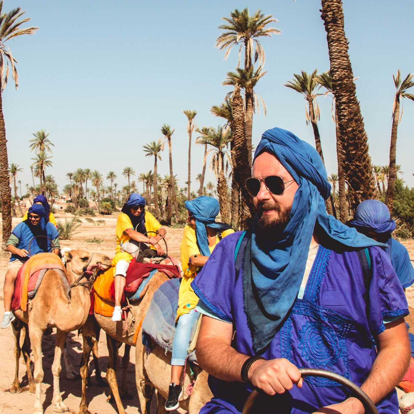 Balade en Chameau - Palmeraie de Marrakech