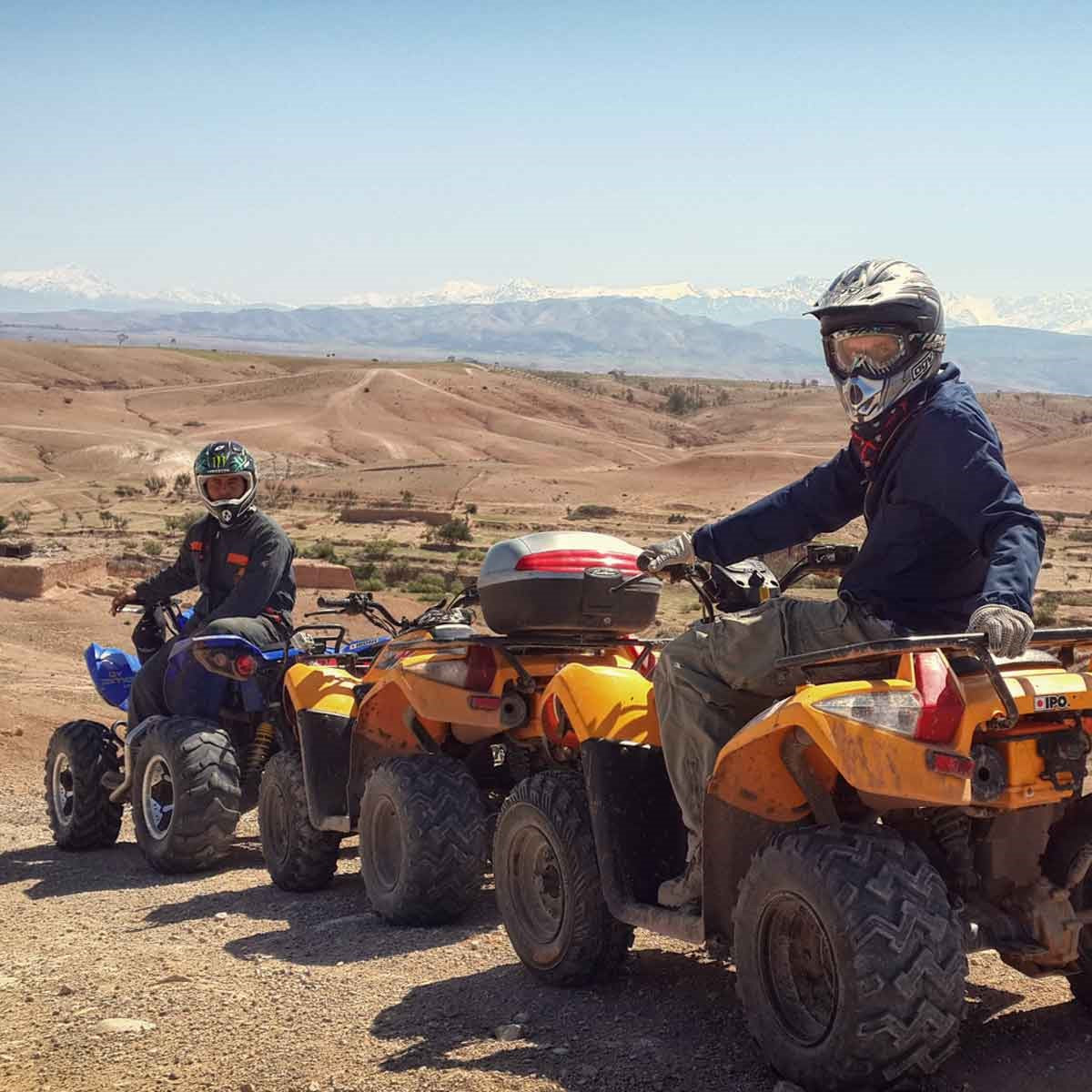 Excursion Quad - Palmeraie de Marrakech