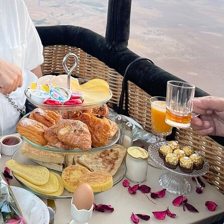 Montgolfière au-dessus de Marrakech